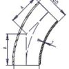 8" STD 3R 45 ELBOW - Image 2
