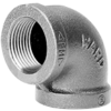 1/4 150 Black Malleable Iron 90 Degree Elbow