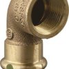 VIEGA 79545 1x1/2 COPPER PROPRESS X FNPT 90