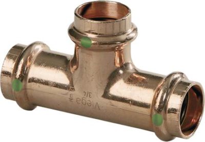 VIEGA 15508 2 x 1-1/2 x 1-1/4 COPPER PROPRESS TEE