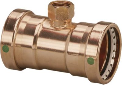 thumbnail image 2 of Viega 77462 ProPress Copper Tee – 1-1/2" X 1-1/2" X 3/4" (Open Box) 2 of 6