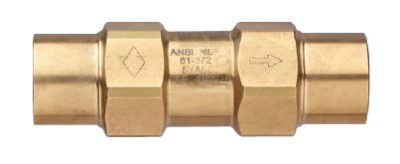 BONOMI 100722LF 1-1/2 SOLDER IN-LIN CHECK LF