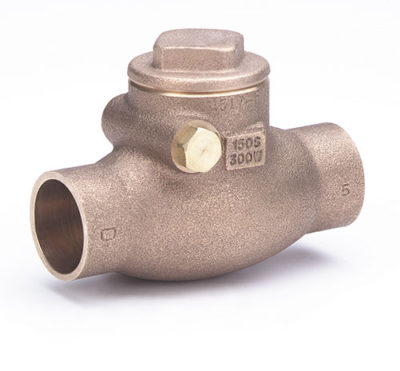 MV150920 2-1/2 MILWAUKEE 1509 125 BRONZE SWEAT CHECK VALVE