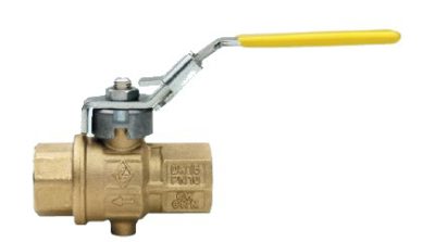 BONOMI 511L 1-1/2 FP BRASS BALL W/ SAFETY EXHAUST & LL HANDLE