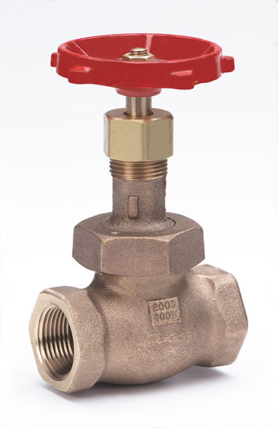 MV592A04 1/2 MILWAUKEE 592A 200, BRZ, SS TRIM, THRD GLOBE VALVE