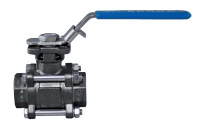 BONOMI 620LL 1-1/4 FP CS 3PC DIRECT MOUNT BALL VALVE LL LH