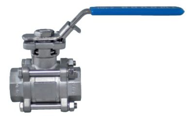 BONOMI 721LL 2-1/2 FP SS 3PC SW DIRECT MOUNT BALL VALVE LL LH