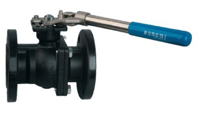 BONOMI 766001SRL 1-1/2 150 FLG'D FP CS BALL VALVE W/ DEADMAN HANDLE