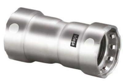 VIEGA 91115 1-1/4 316 FKM COUPLING WITH STOP