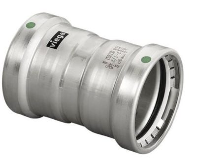 VIEGA 90655 4 316 EPDM COUPLING WITH STOP