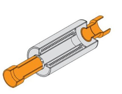 ECCPS 2X12-1/4 EXPANSION COMPENSATOR W/ COPPER SWEAT ENDS