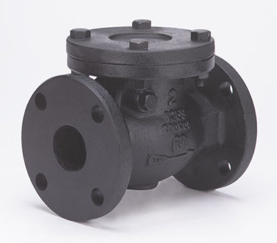 MVF2974A10 10 MILWAUKEE 125 HORIZ, FLG'D SWING CHECK VALVE
