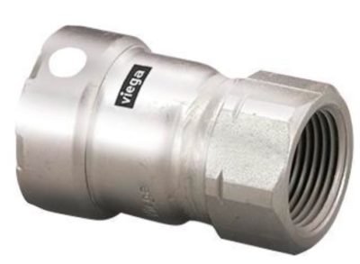 VIEGA 91250 1X1 316 P X FPT FKM ADAPTER