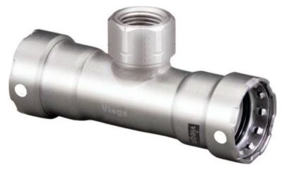VIEGA 91855 1X1X1/2 316 P X P X FPT FKM REDUCING TEE