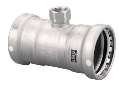 VIEGA 98420 2-1/2X2-1/2X3/4 316 P X P X FPT FKM TEE