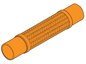 BRAIDED BRONZE HOSE