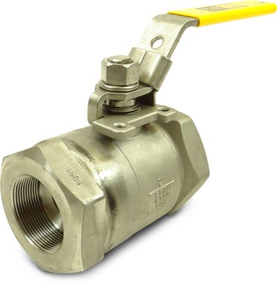 T6000-SS-DGG-L 1/4 FLOTITE 6000 2-PC FP CS BALL VALVE