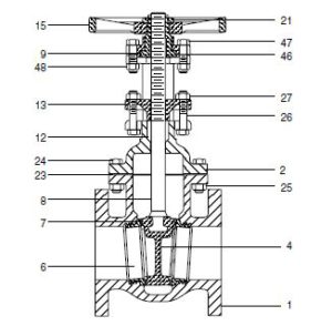 SVG62340 4 STOCKHAM G-623 125 IBBM OS&Y FLG’D GATE VALVE - Ohio Pipe