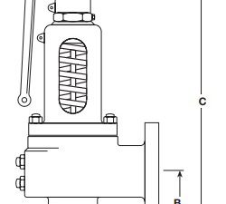 SAFETY RELIEF VALVE - CAST IRON