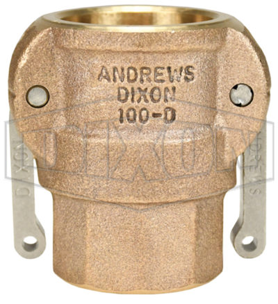 75-D-BR 3/4 DIXON TYPE D BRASS CAM-LOK