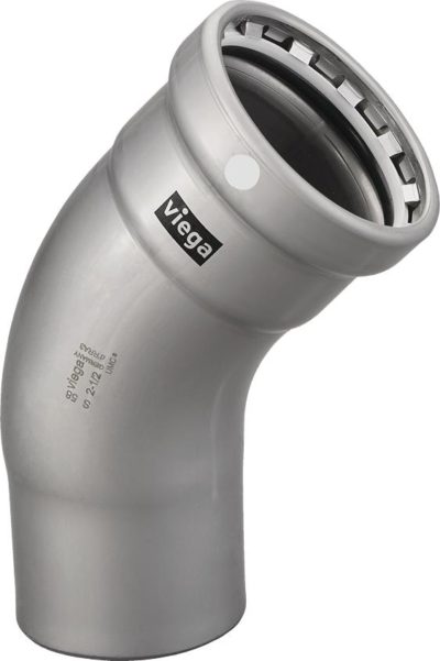VIEGA 26545 2-1/2X2-1/2 ST P X FTG FKM 45
