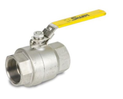 SHV50B7630 3 SHARPE SERIES 1500 CWP FP 2-PC SS LOCKING LEVER HANDLE BALL VALVE